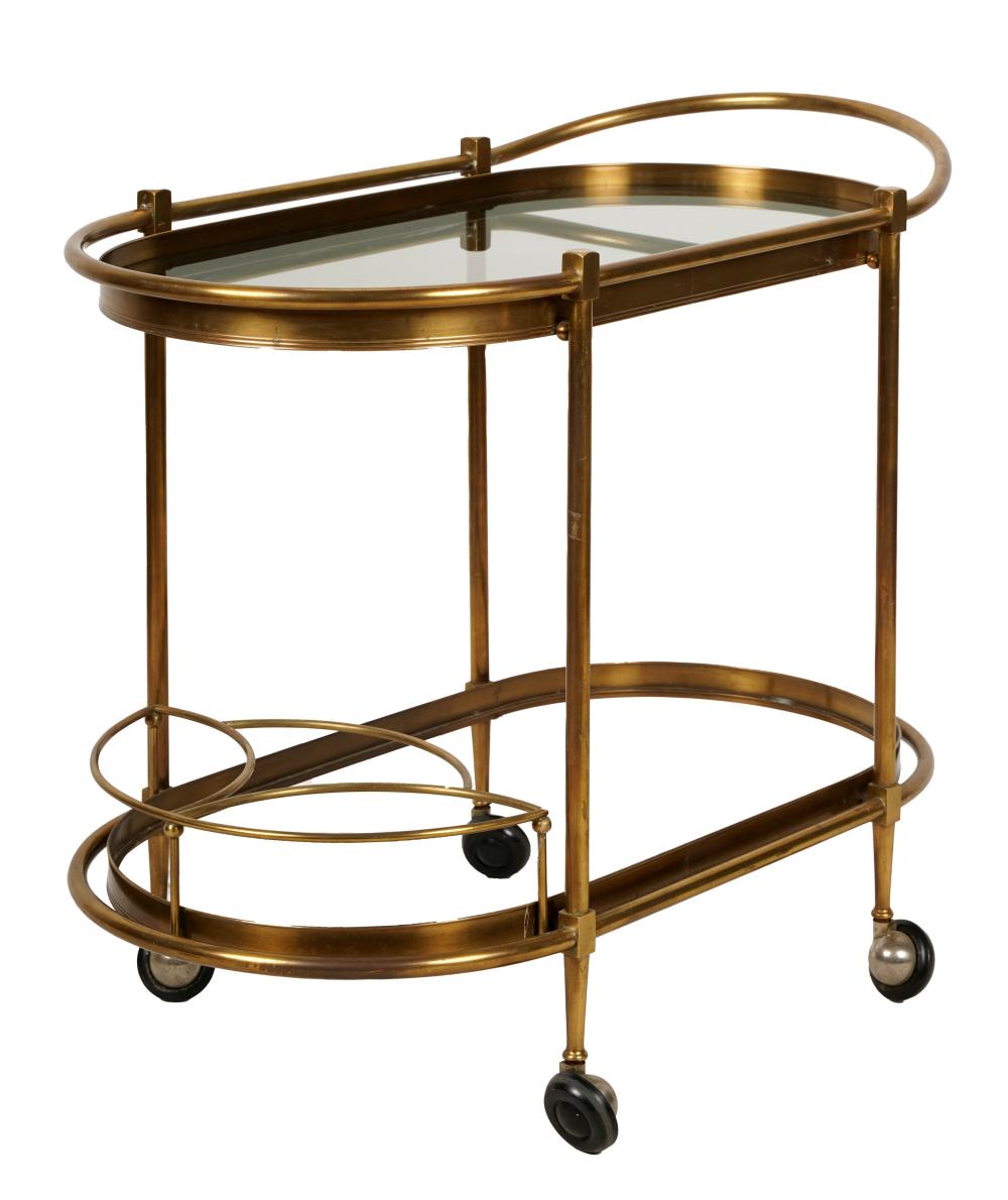 MID-CENTURY MODERN BRASS AND