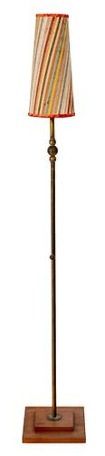 MID-CENTURY MODERN BRASS AND W