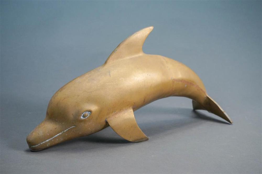 MID-CENTURY MODERN BRASS FIGURE