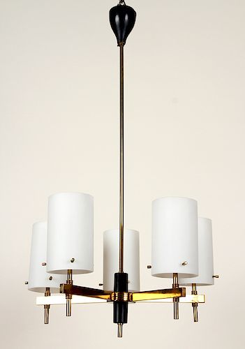 MID CENTURY MODERN BRASS METAL