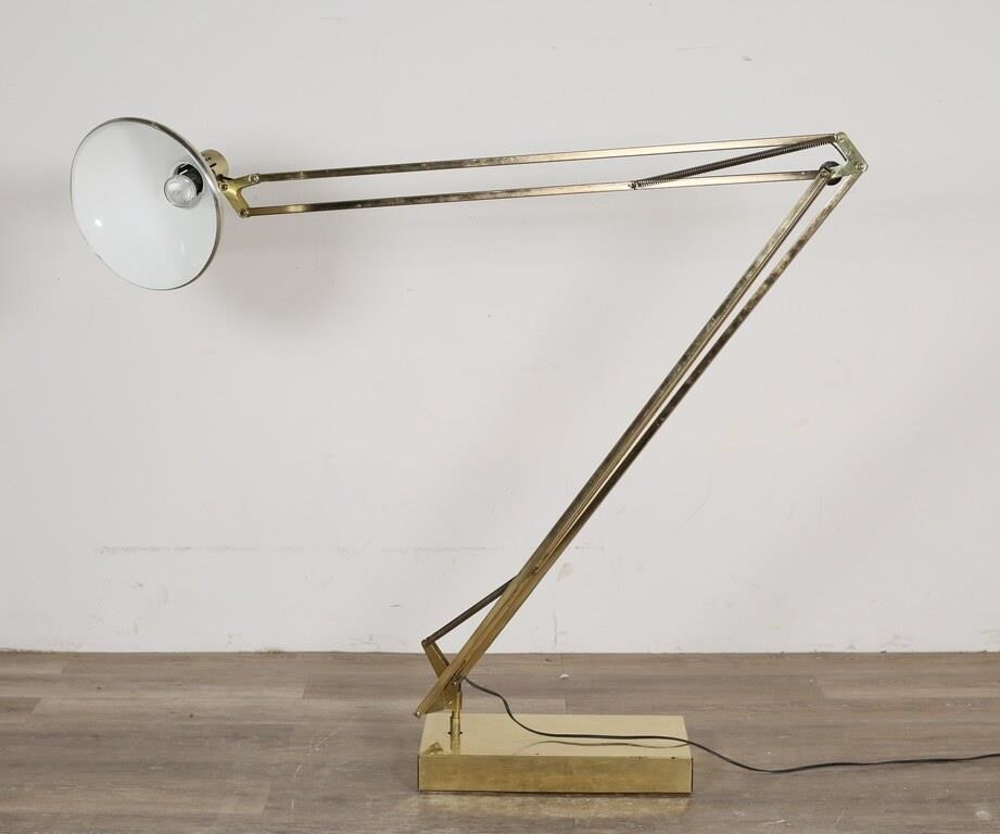 MID CENTURY MODERN BRASS SWING