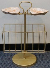 MID CENTURY MODERN BRASSTONE A