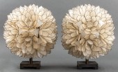 MID-CENTURY MODERN CAPIZ SHELL