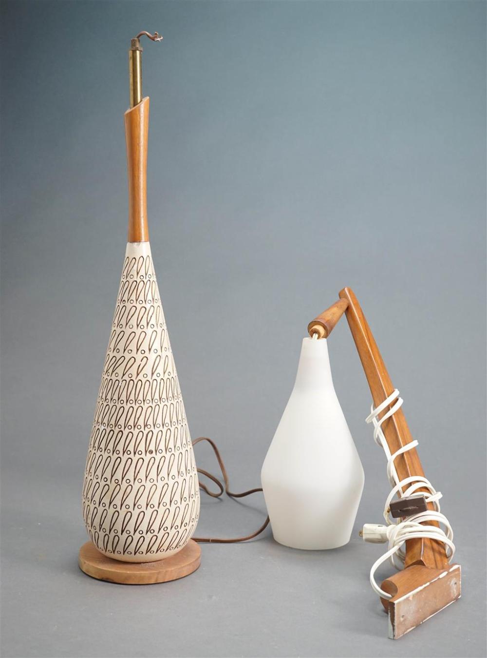 MID-CENTURY MODERN CARVED POTTERY