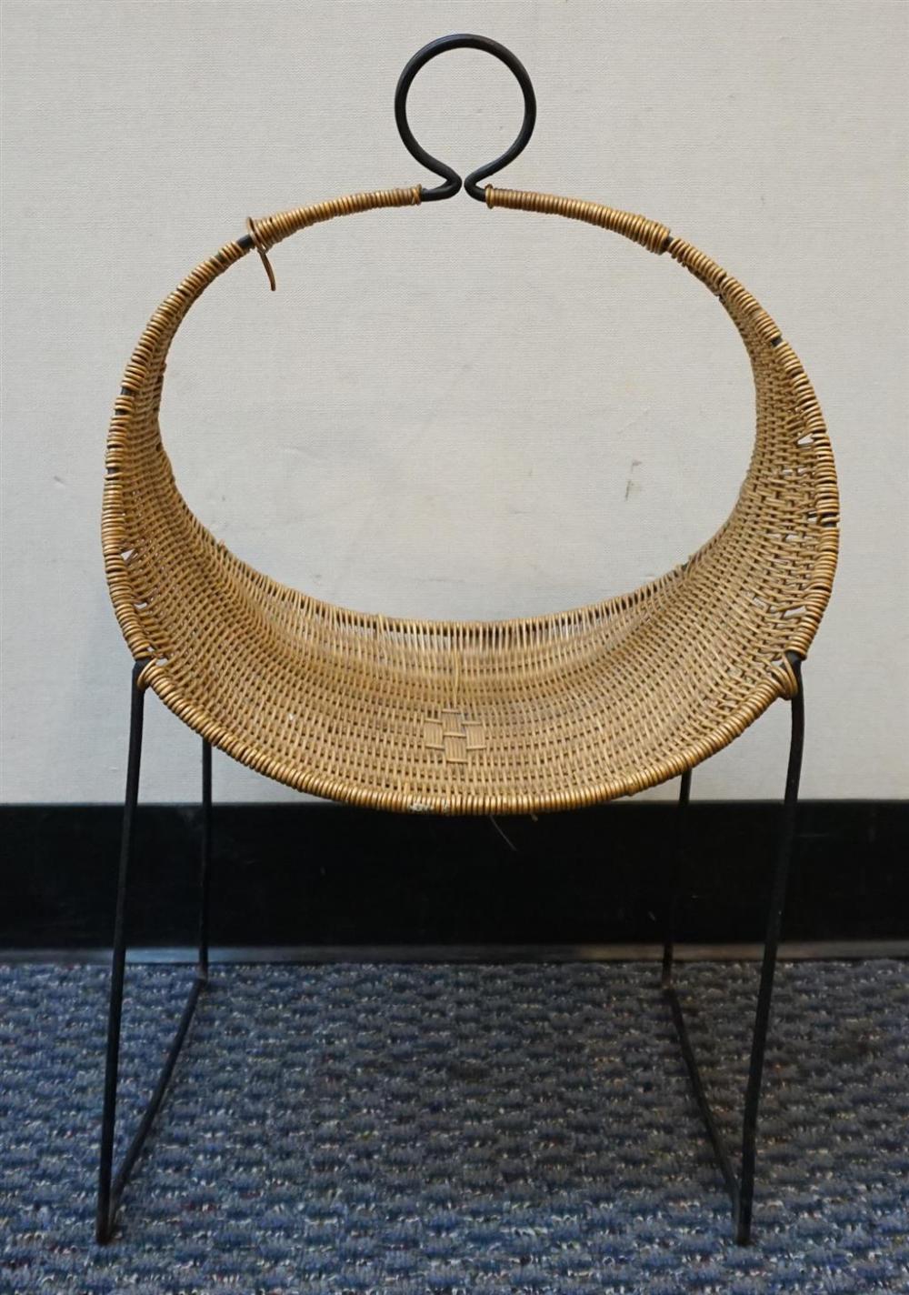 MID-CENTURY MODERN CAST IRON AND