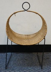MID-CENTURY MODERN CAST IRON A