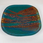 MID CENTURY MODERN CERAMIC GLA