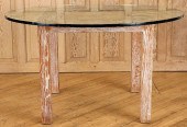 MID CENTURY MODERN CERUSED OAK