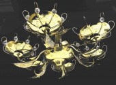 MID-CENTURY MODERN CHANDELIER