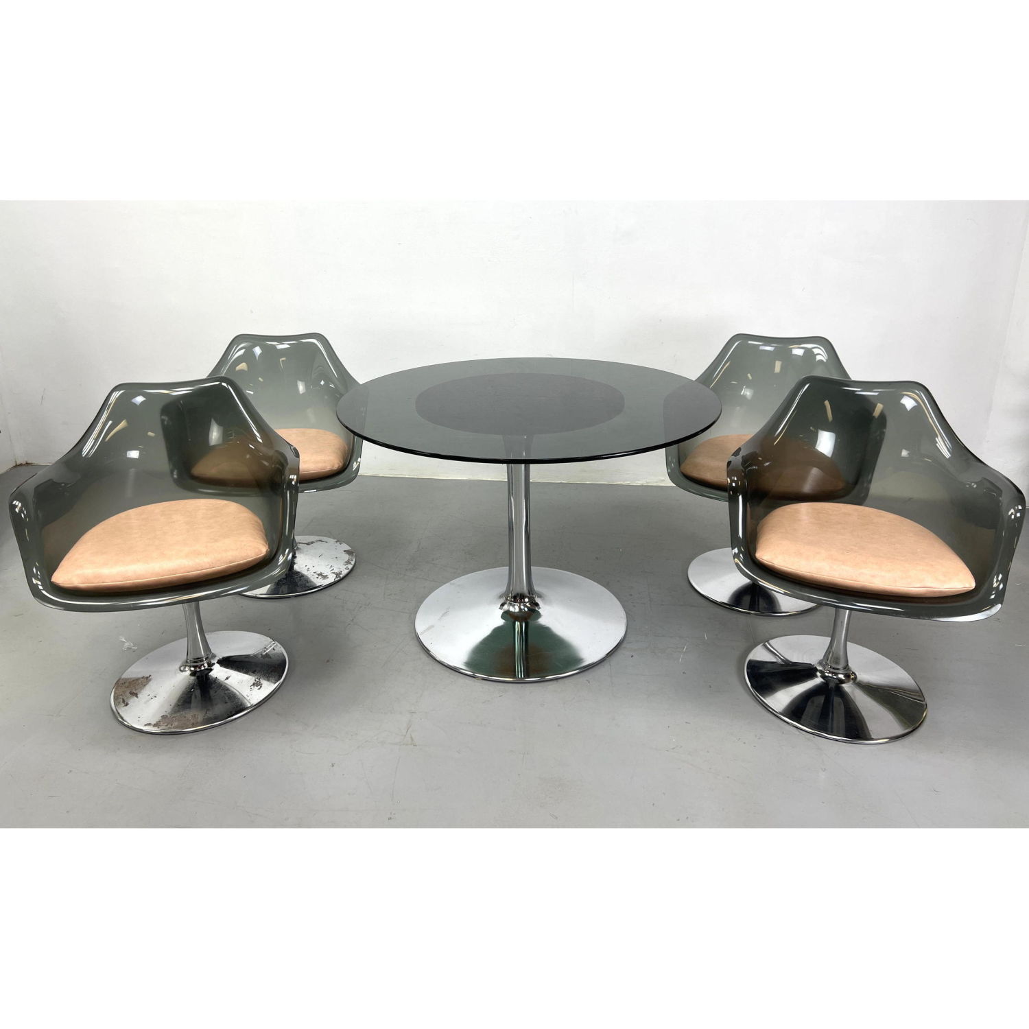 Mid Century Modern Chrome and