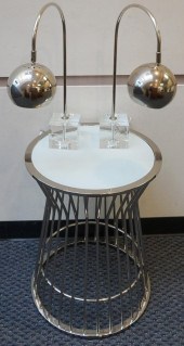 MID-CENTURY MODERN CHROME AND