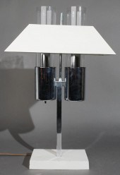 MID-CENTURY MODERN CHROME AND