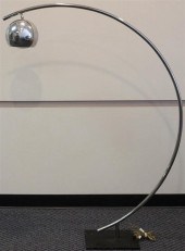 MID-CENTURY MODERN CHROME ARC
