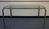 MID-CENTURY MODERN CHROME BASE