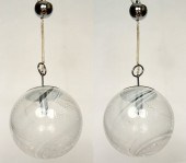 MID CENTURY MODERN CHROME CHAN