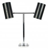 MID-CENTURY MODERN CHROME TABL