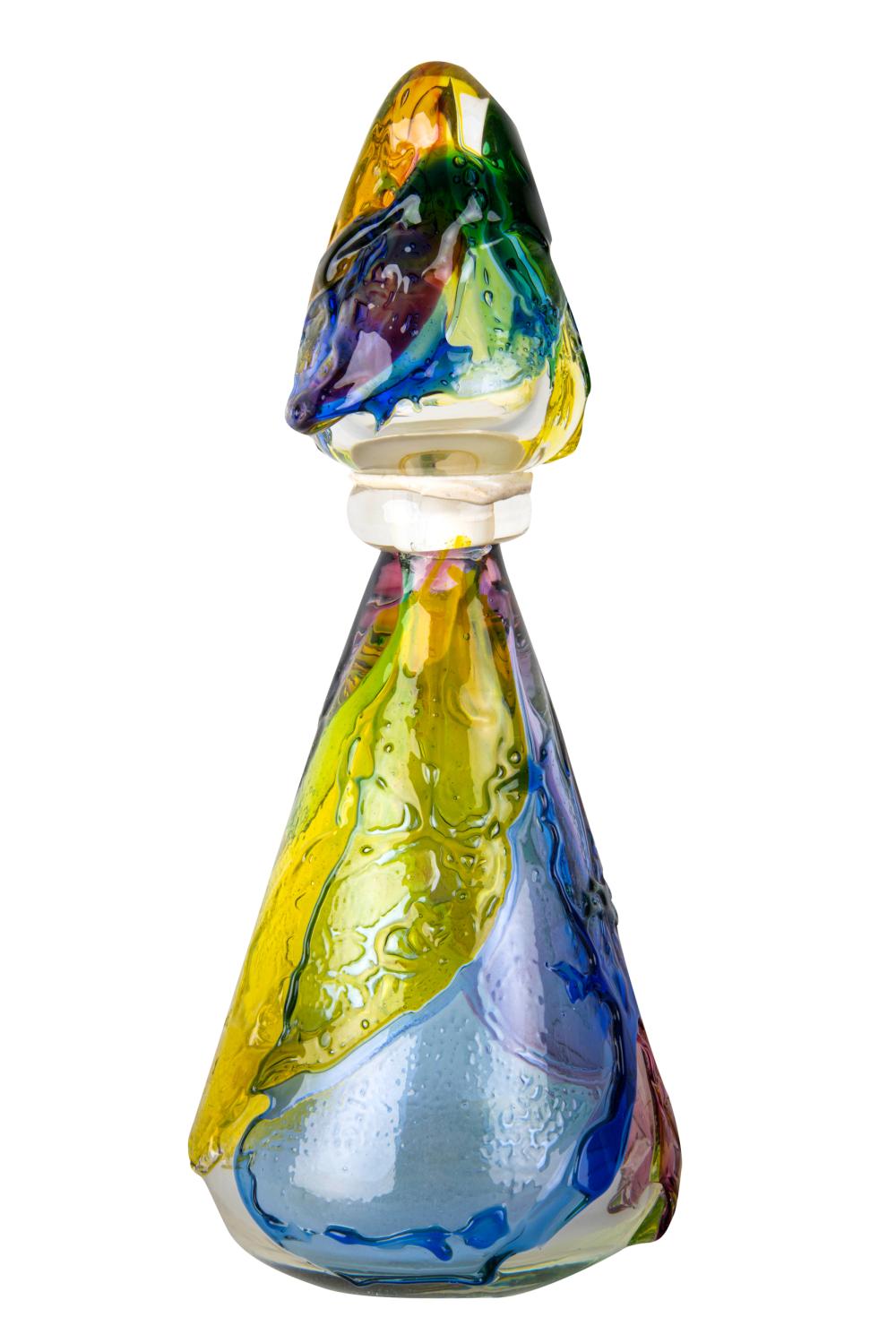 MID-CENTURY MODERN COLORED GLASS