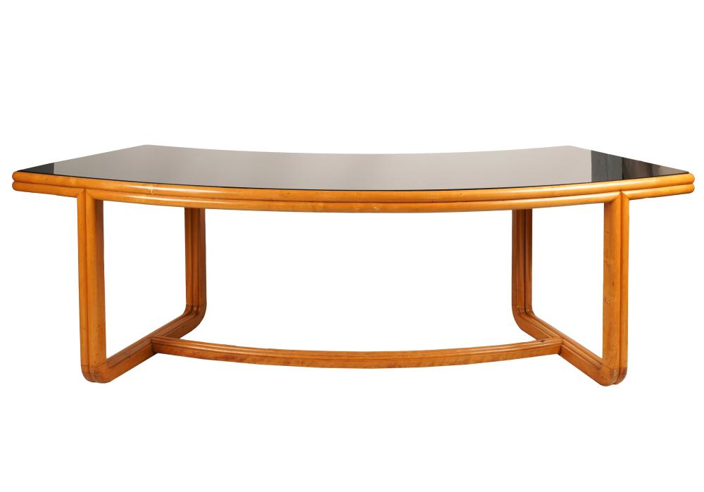 MID-CENTURY MODERN CURVED WRITING