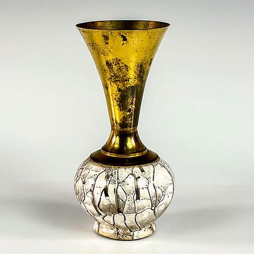 MID-CENTURY MODERN DELFT MARBLED