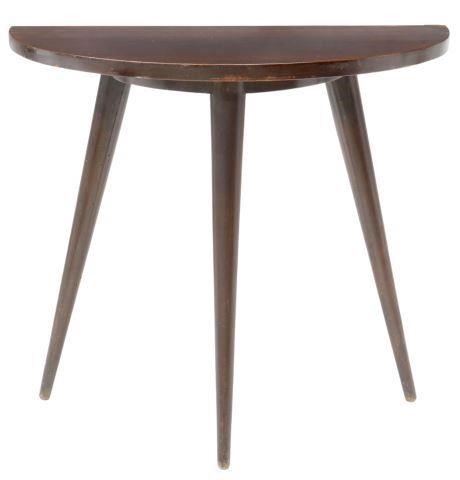MID-CENTURY MODERN DEMILUNE SIDE
