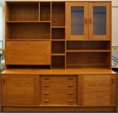 MID-CENTURY MODERN DOMINO TEAK