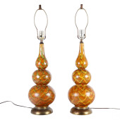 MID CENTURY MODERN DRIP GLAZE