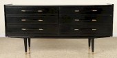 MID CENTURY MODERN EBONIZED CO