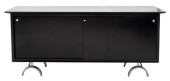 MID-CENTURY MODERN EBONIZED CR