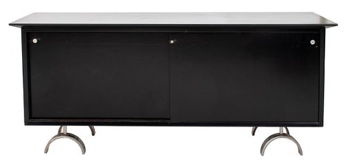 MID-CENTURY MODERN EBONIZED