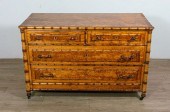 MID CENTURY MODERN FAUX BAMBOO
