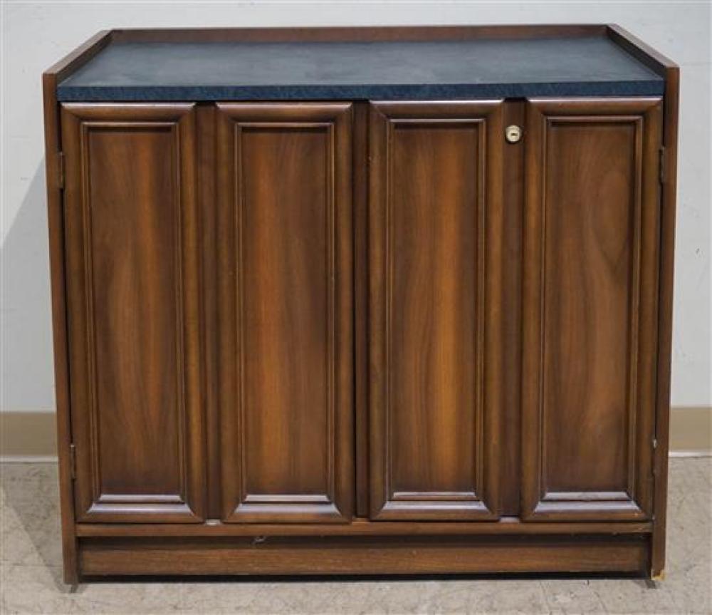 MID-CENTURY MODERN FAUX SLATE TOP