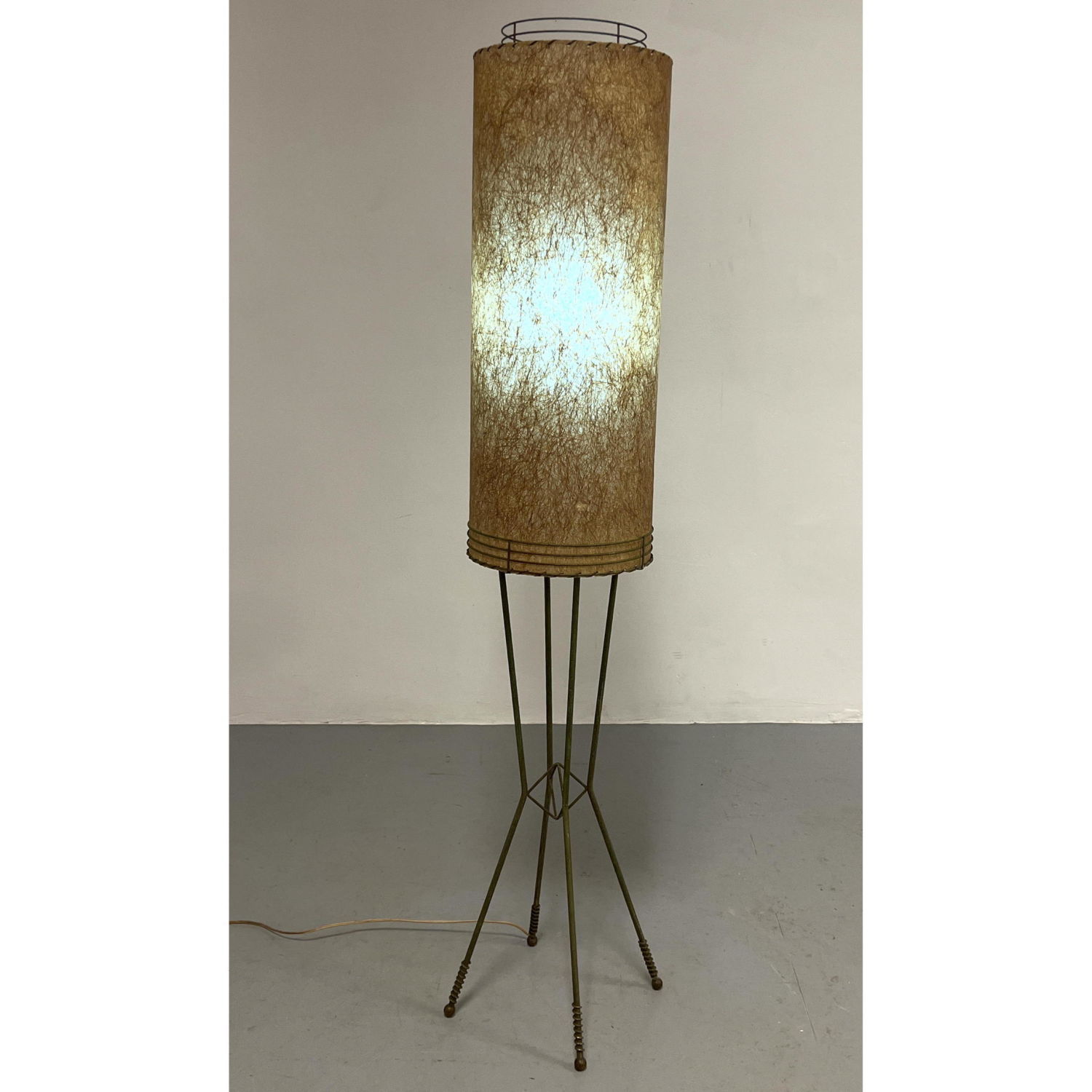 Mid Century Modern Floor Lamp. Wire