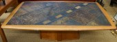 MID-CENTURY MODERN FRUITWOOD A