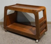 MID-CENTURY MODERN FRUITWOOD T