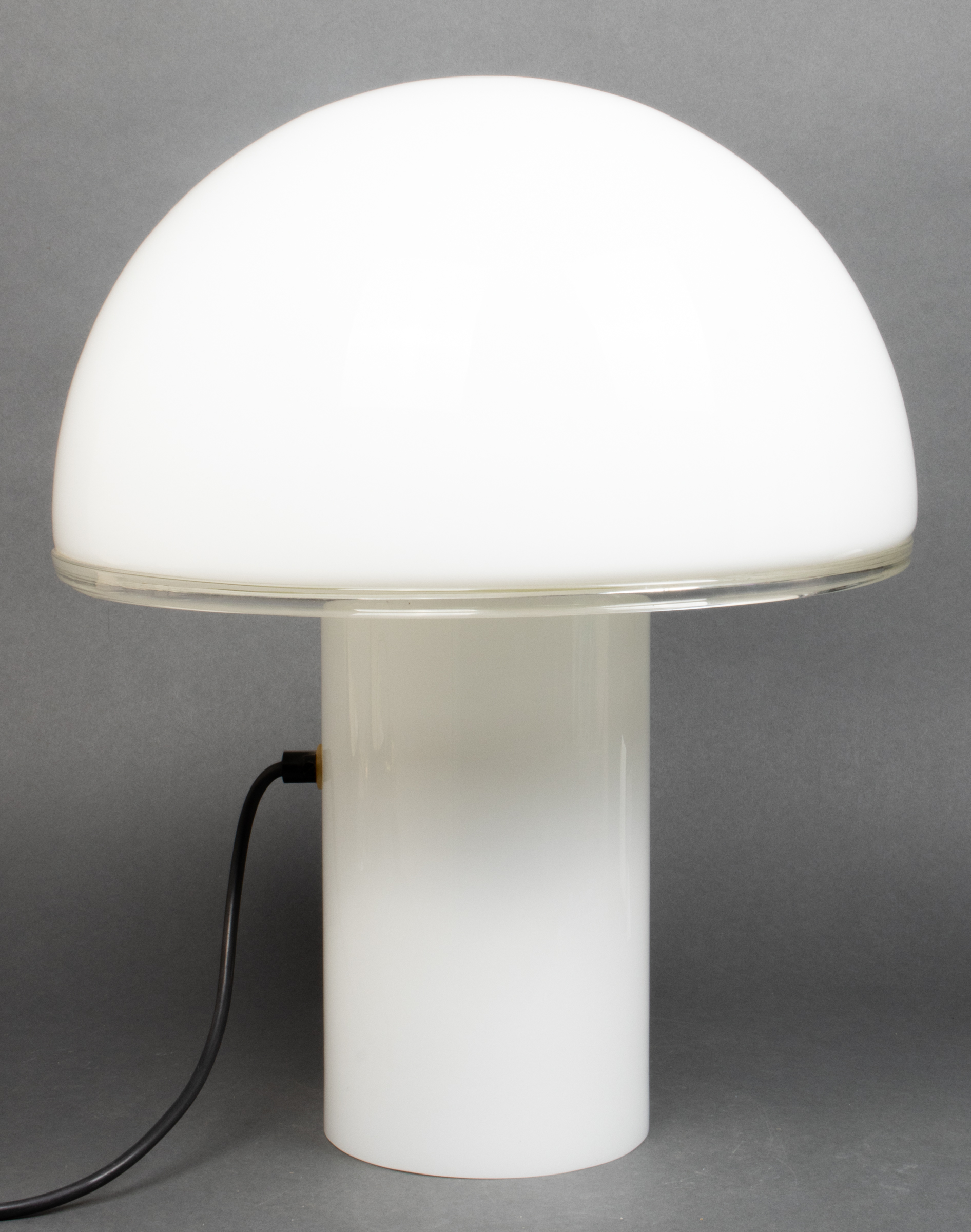 MID-CENTURY MODERN GLASS MUSHROOM