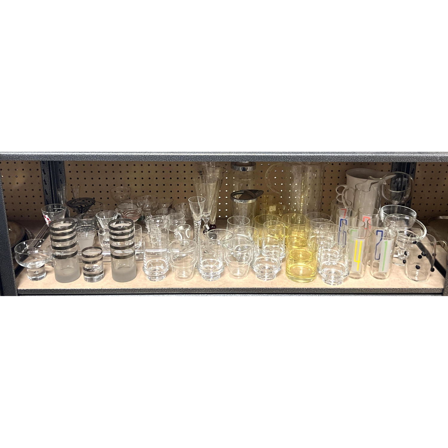 Mid Century Modern Glassware.