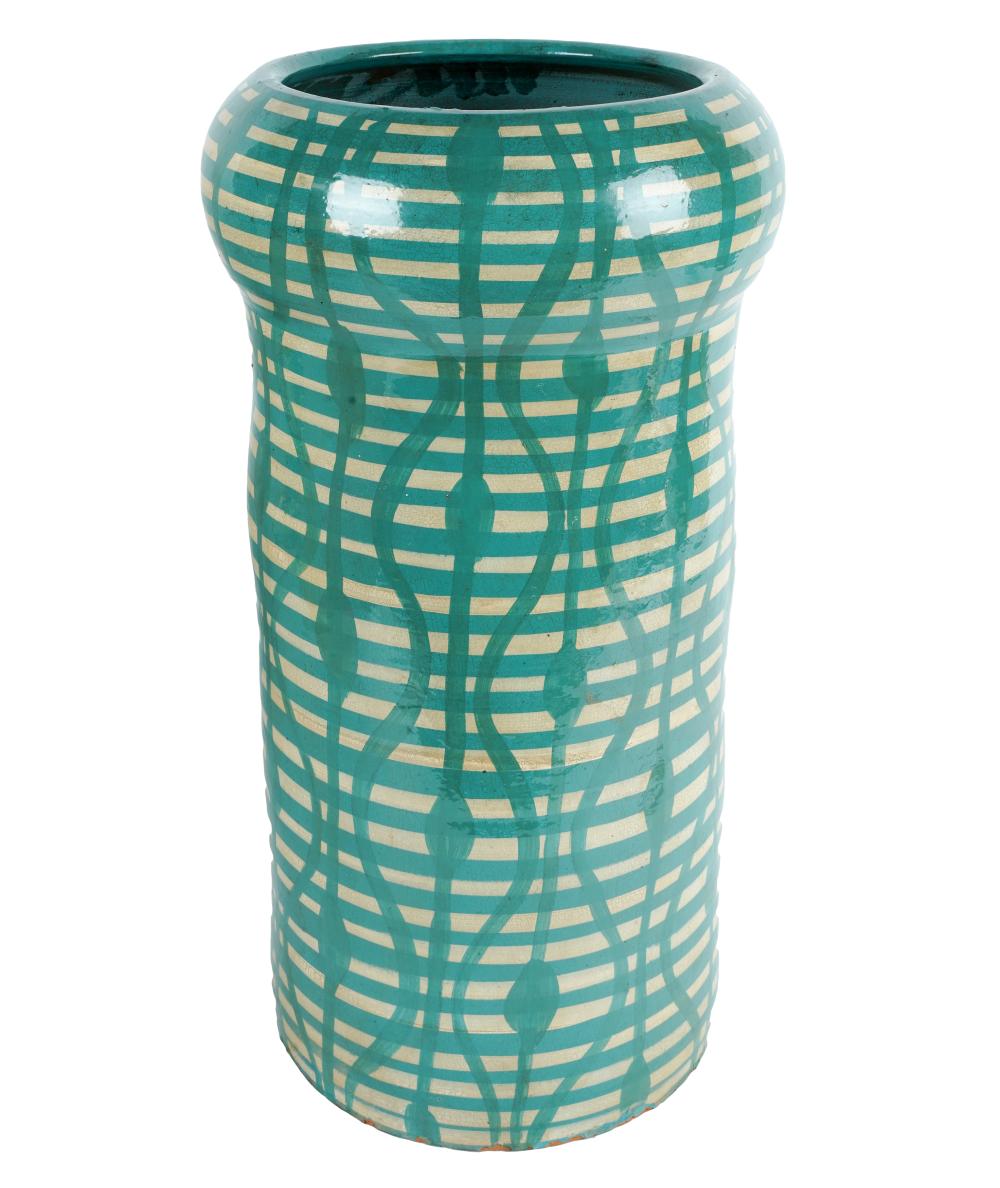 MID-CENTURY MODERN GLAZED CERAMIC