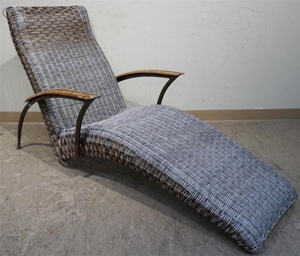 MID-CENTURY MODERN GRAY STAINED