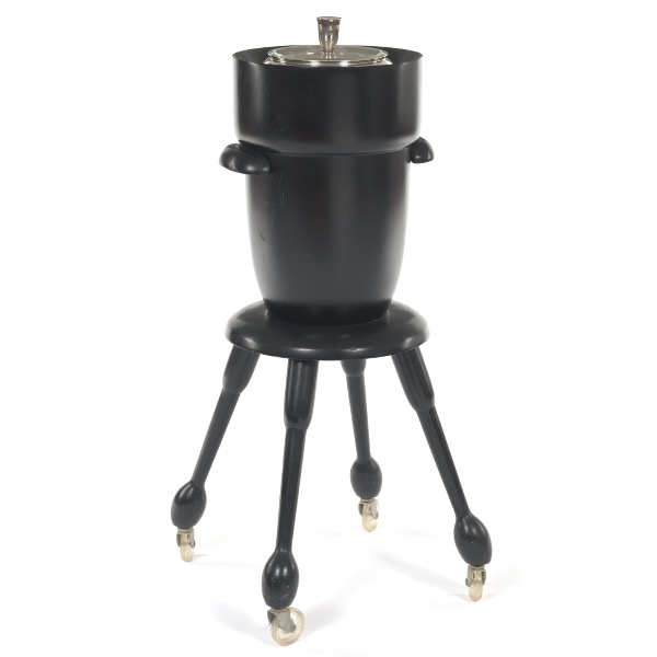 MID-CENTURY MODERN ICE BUCKET ON