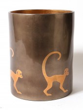 MID-CENTURY MODERN LACQUERED "