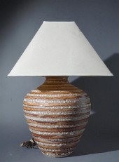 MID-CENTURY MODERN LAVA GLAZED