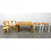 Mid Century Modern Lot. Blonde