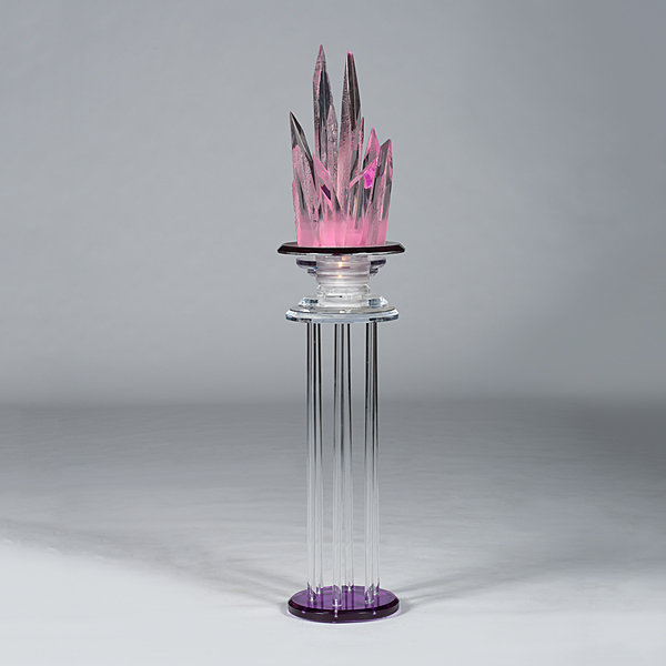 Mid-Century Modern Lucite Crystal