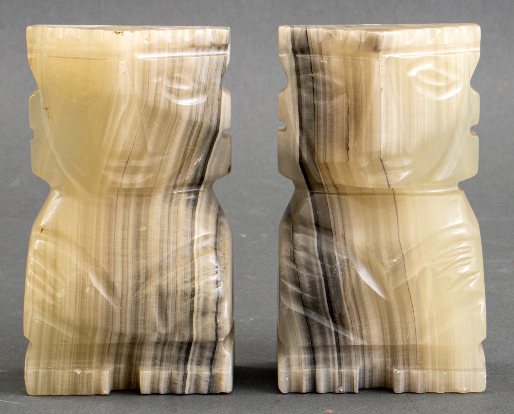 MID-CENTURY MODERN MAYAN STYLE ONYX