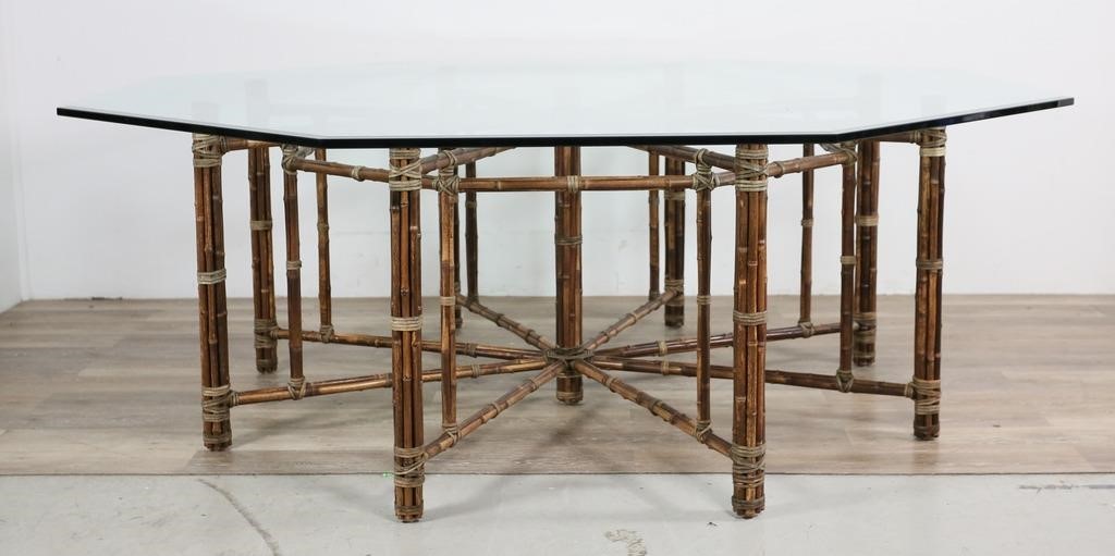 MID CENTURY MODERN MCGUIRE BAMBOO