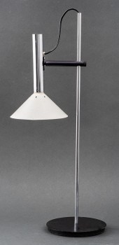MID-CENTURY MODERN METAL DESK