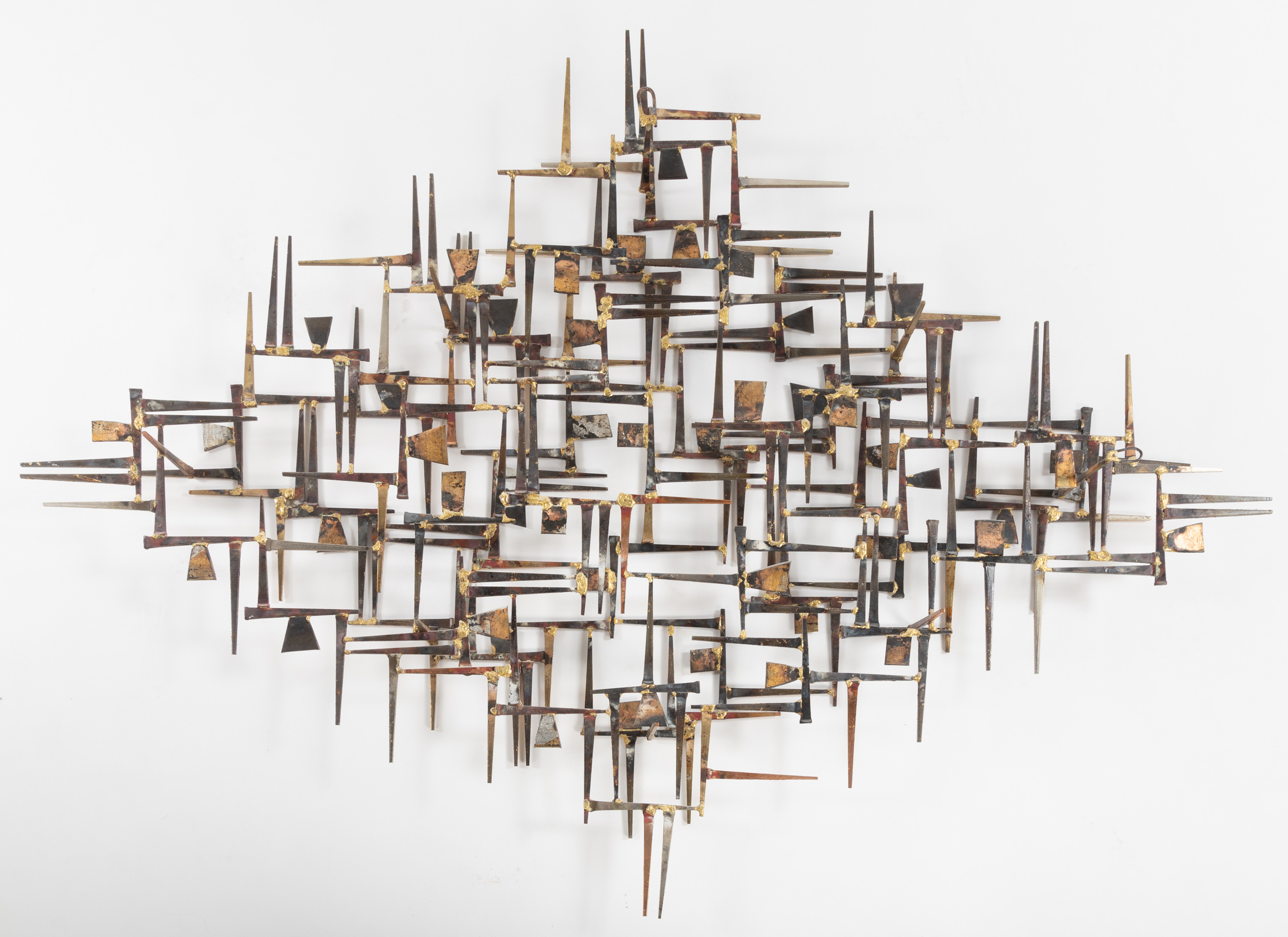MID-CENTURY MODERN METAL HANGING