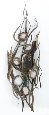 MID-CENTURY MODERN METAL LIGHT