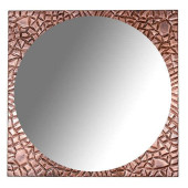 MID-CENTURY MODERN MIRROR RUST