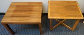 MID-CENTURY MODERN OAK AND TEA